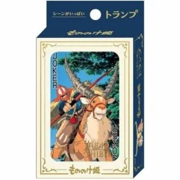Princesse Mononoke - Jeu de 54 cartes à jouer  -  TOTORO - GHIBLI