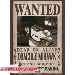 One Piece - Poster Wanted Mihawk  -  ONE PIECE