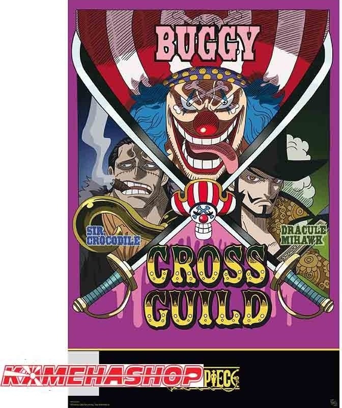Poster One Piece Cross Guild - Maxi Format  -  ONE PIECE