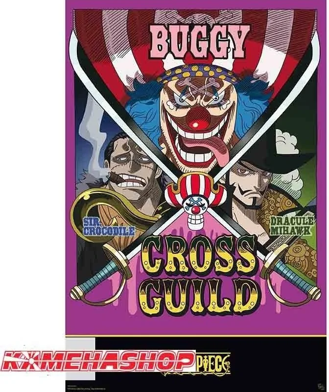 Poster One Piece Cross Guild - Maxi Format  -  ONE PIECE