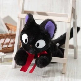 Kiki la petite Sorcière - Peluche de Jiji Allongée  -  TOTORO - GHIBLI