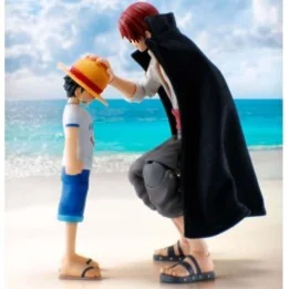 One Piece - Figurine Shanks & Luffy childhood SHF  -  ONE PIECE