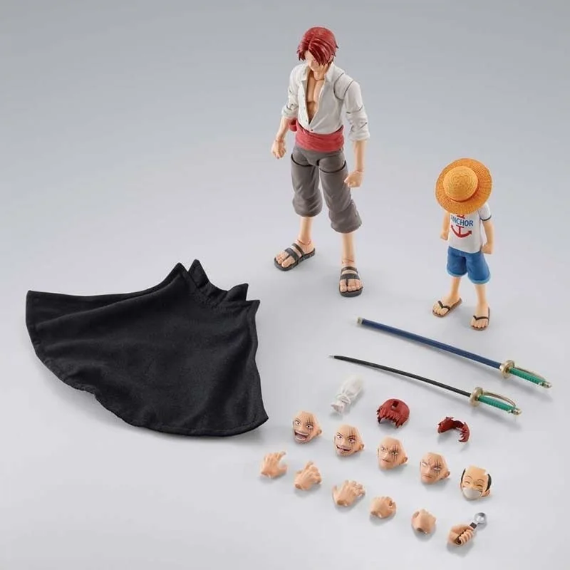 One Piece - Figurine Shanks & Luffy childhood SHF  -  ONE PIECE