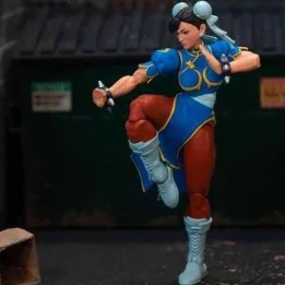 Street Fighter - Figurine Chun-Li - De luxe action figure Jada  - JEUX VIDEO