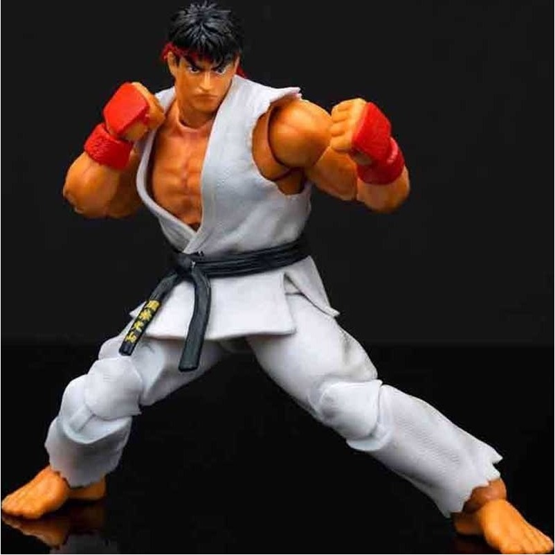 Street Fighter - Figurine Ryu - De luxe action figure Jada  - JEUX VIDEO
