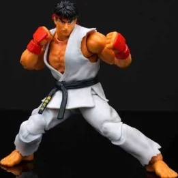 Street Fighter - Figurine Ryu - De luxe action figure Jada  - JEUX VIDEO