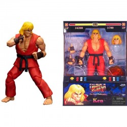 Street Fighter - Figurine Ken - De luxe action figure Jada  - JEUX VIDEO
