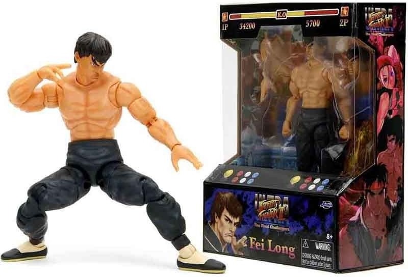 Street Fighter - Figurine Fei-Long - De luxe action figure Jada  - AUTRES FIGURINES