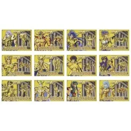 Saint Seiya - Set 12 planches illustrées - Ichiban Kuji  -  SAINT SEIYA