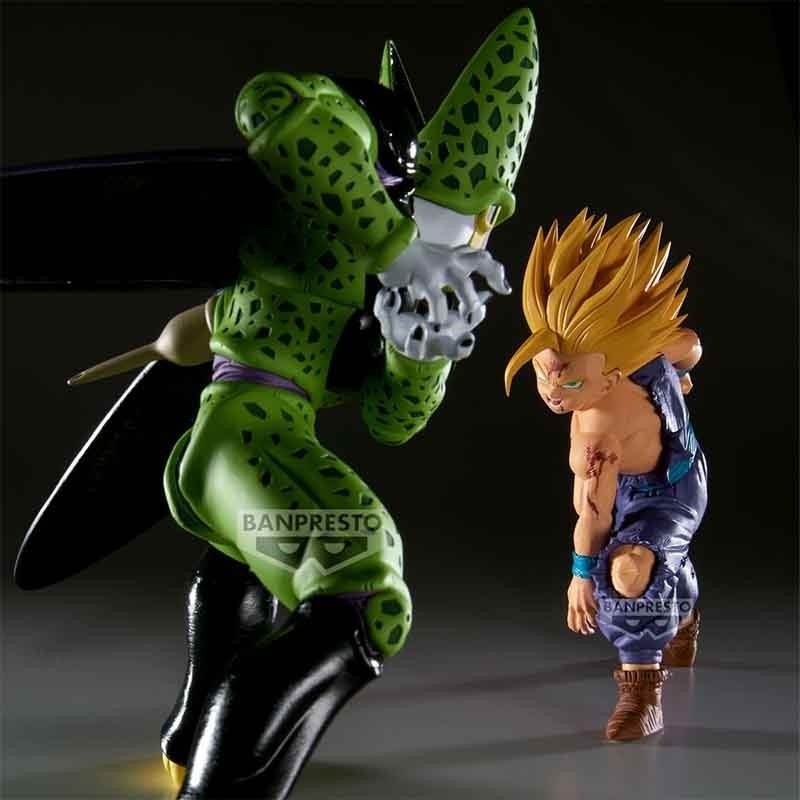 Dragon Ball Z - Set 2 Figurines Gohan et Cell - Match Makers  -  DRAGON BALL Z
