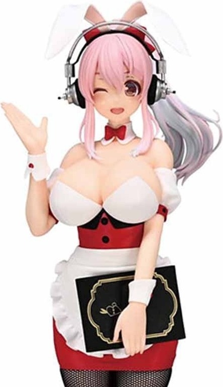 Figurine Super Sonico - BiCute Bunnies Waitress Ver  - FIGURINES FILLES SEXY