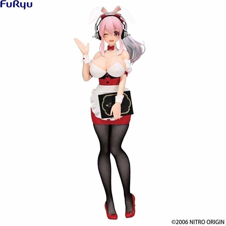Figurine Super Sonico - BiCute Bunnies Waitress Ver  - FIGURINES FILLES SEXY