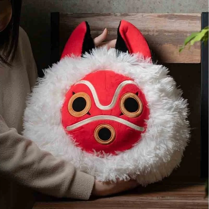 Princesse Mononoke - Coussin Masque San  -  TOTORO - GHIBLI