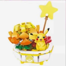 Pokémon - Pikachu Bonsaï - Keeppley Block  -  MARIO BROS & CO