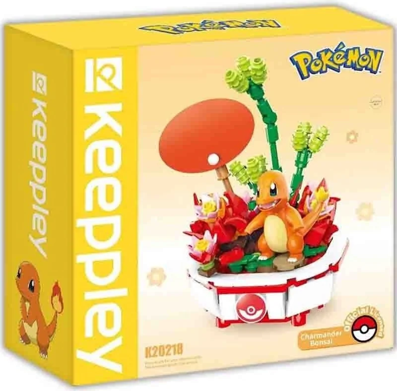 Pokémon - Salamèche Bonsaï - Keeppley Block  -  MARIO BROS & CO
