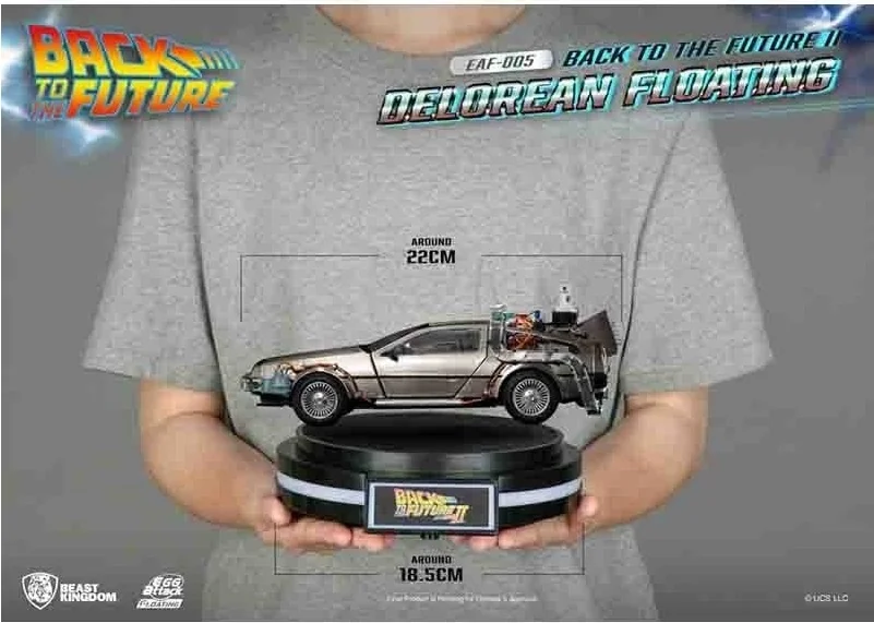 Retour vers le Futur 2 - Figurine Floating Delorean - Egg Attack  - CINÉMA & SÉRIES TV