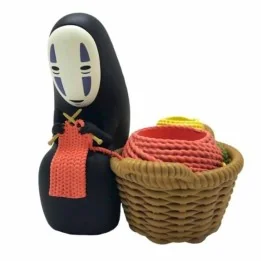 Le Voyage de Chihiro - Figurine pot à crayon No Face Tricote  -  TOTORO - GHIBLI