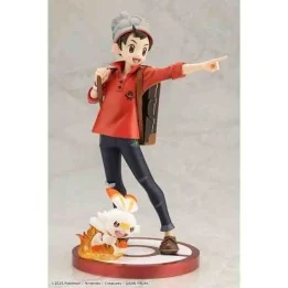 Pokémon - Figurine Victor & Flambino - ARTFXJ  - AUTRES FIGURINES