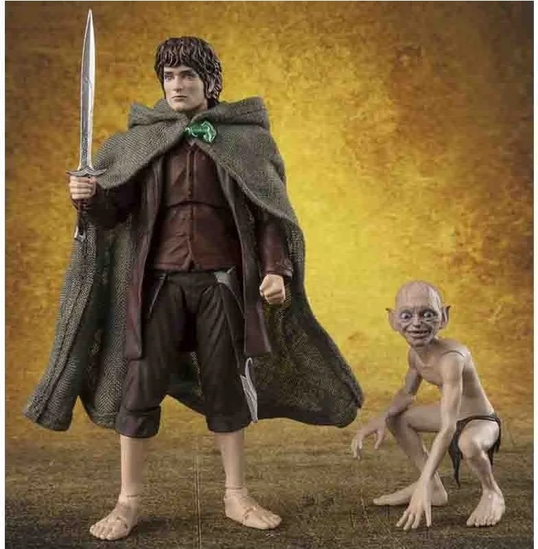 Le Seigneur des Anneaux - Figurines Frodon & Gollum SH Figuarts  - CINÉMA & SÉRIES TV