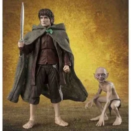 Le Seigneur des Anneaux - Figurines Frodon & Gollum SH Figuarts  - CINÉMA & SÉRIES TV