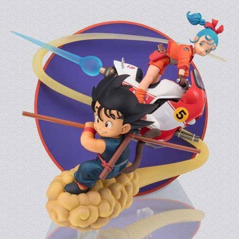 Dragon Ball - Figurine Goku & Bulma Figuarts Zero  -  DRAGON BALL Z