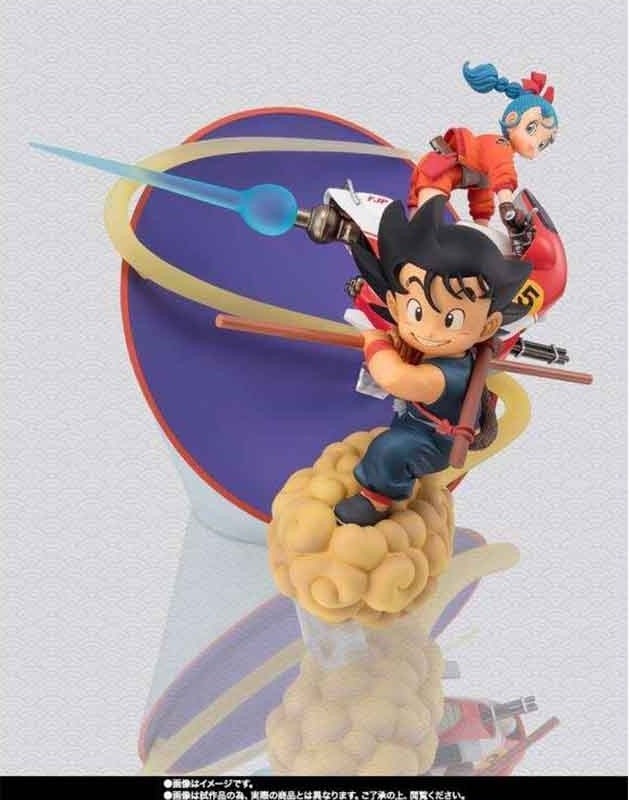 Dragon Ball - Figurine Goku & Bulma Figuarts Zero  -  DRAGON BALL Z