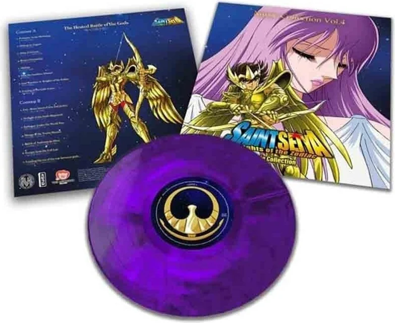 Saint Seiya Disque vinyle OST Musique collection Vol.4  - VINYLE MANGA & JEUX VIDEO