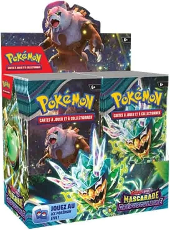Pokémon EV06 - Display Mascarade Crépusculaire  - Cartes à collectionner
