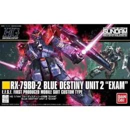 Gundam Blue Destiny unit 2 exam HG  -  GUNDAM
