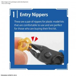 Set Kit Gundam Pince Bandai Entry Tool Set  -  GUNDAM