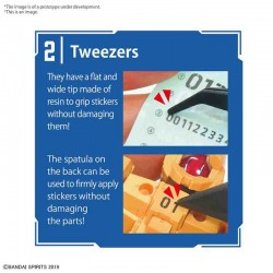 Set Kit Gundam Pince Bandai Entry Tool Set  -  GUNDAM