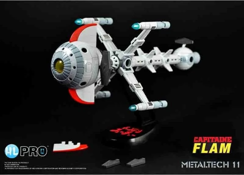 Capitaine Flam - Figurine Cyberlabe - Metaltech 11  - AUTRES FIGURINES