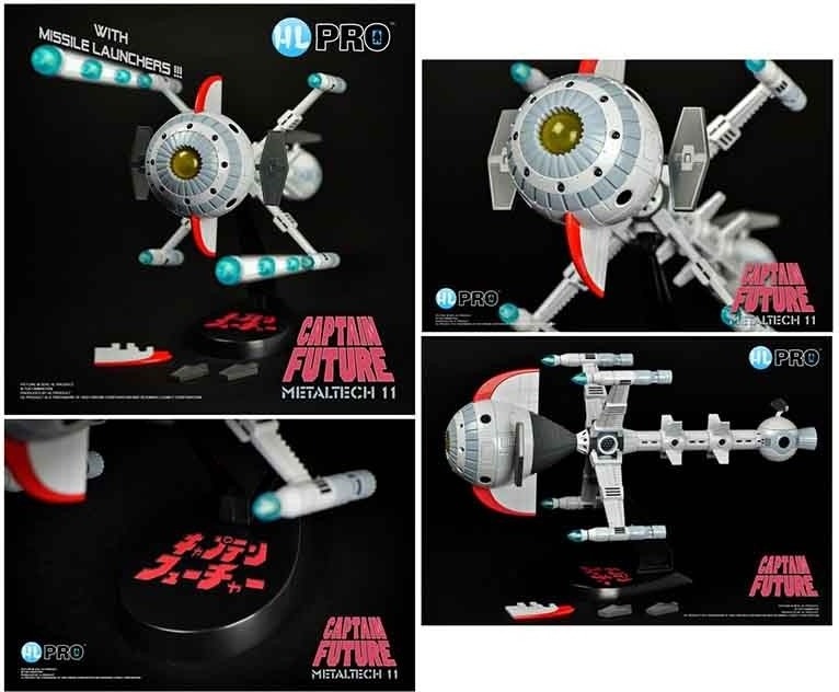 Capitaine Flam - Figurine Cyberlabe - Metaltech 11  - AUTRES FIGURINES
