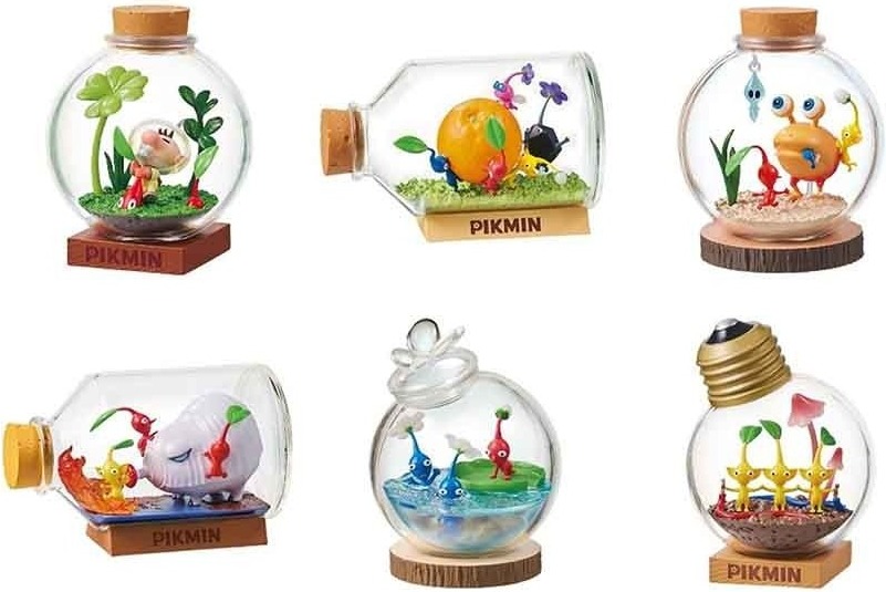 Pikmin - Boite 6 Figurines Pikmin Terrarium  - AUTRES FIGURINES