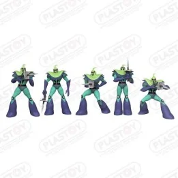 Goldorak - Set 5 Figurines Soldat de Vega  - GOLDORAK