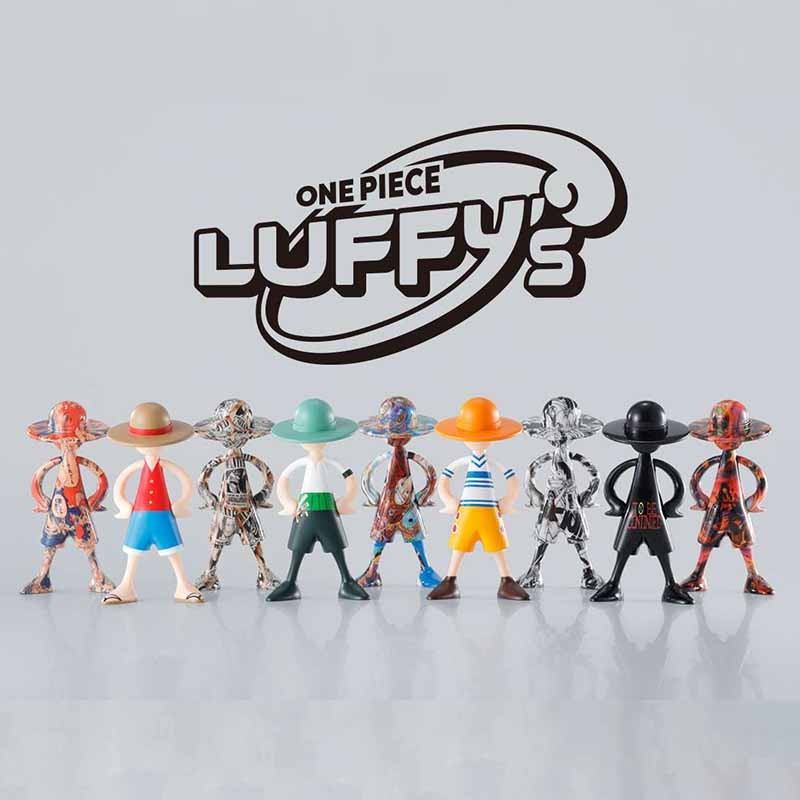 One Piece - Collection 10 figurines Luffy Archive of Adventure  -  ONE PIECE