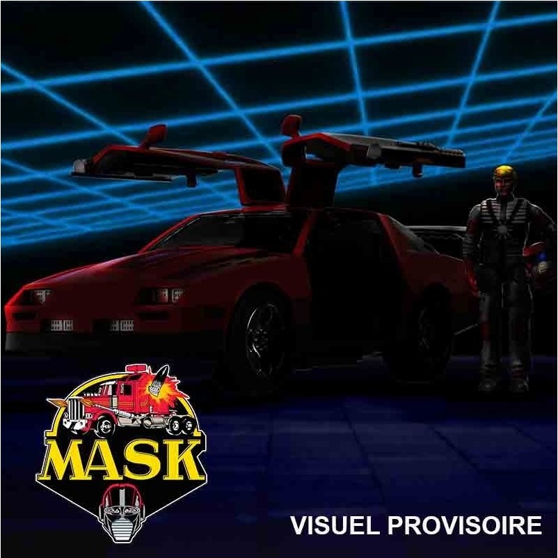 M.A.S.K - Véhicule Thunderhawk & Matt Traker  - AUTRES FIGURINES