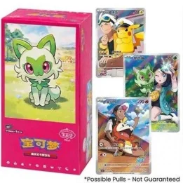 Pokemon Display GEM pack Vol.1 version CHN  - Cartes à collectionner