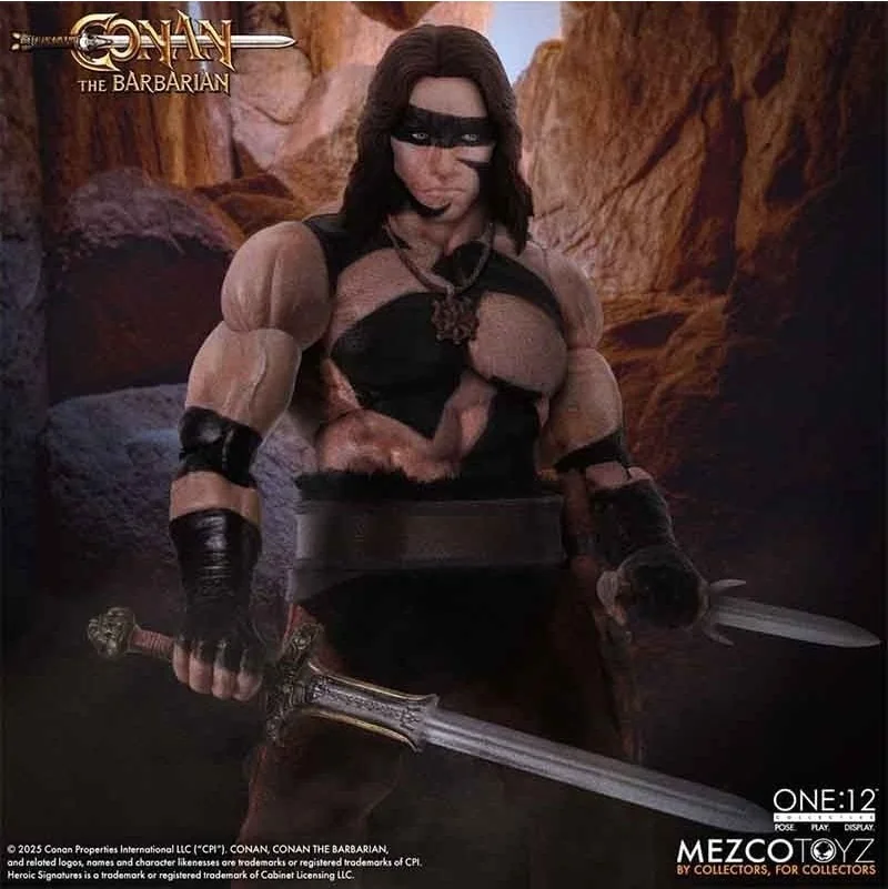Figurine Conan le Barbare 1982 War AF - Mezco  - CINÉMA & SÉRIES TV