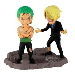 One Piece - Figurine Zoro et Sanji - WCF Log Stories  -  ONE PIECE