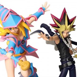 YuGiOh! Set 2 Figurines Dark Magician Girl & Yami Yugi  - AUTRES FIGURINES