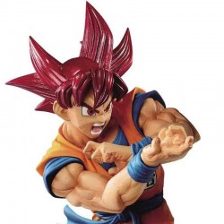 Dragon Ball Z - Figurine Son Goku God - Blood of Saiyans  -  DRAGON BALL Z