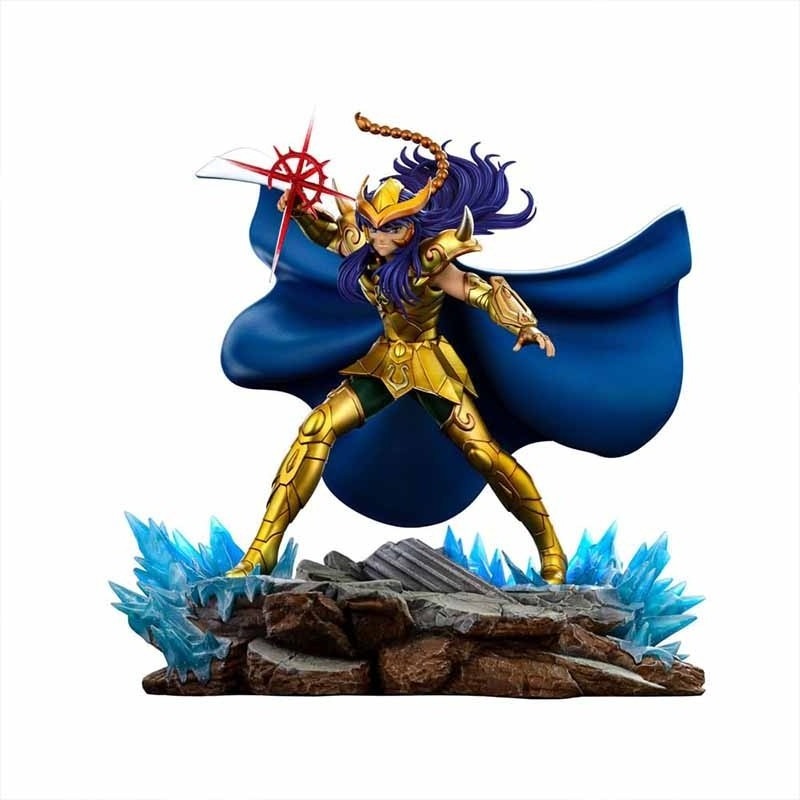 Saint Seiya - Statue Milo du Scorpion Art Scale - Iron Studio  -  SAINT SEIYA