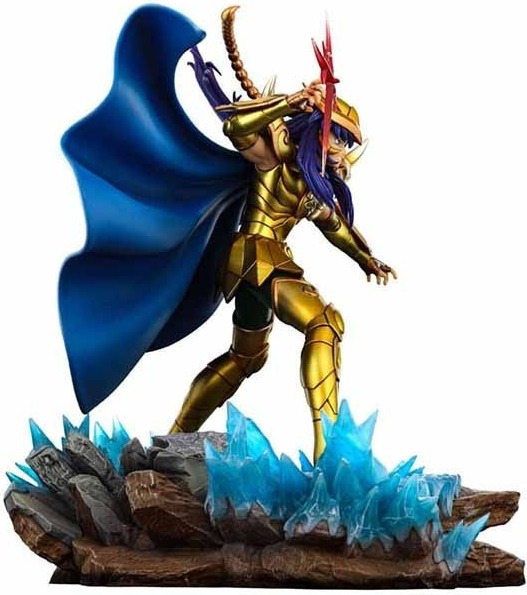Saint Seiya - Statue Milo du Scorpion Art Scale - Iron Studio  -  SAINT SEIYA