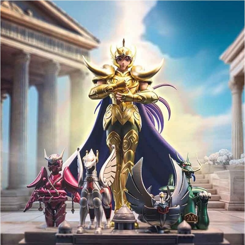 Saint Seiya - Statue Mu du Belier Art Scale Deluxe - Iron Studio  -  SAINT SEIYA