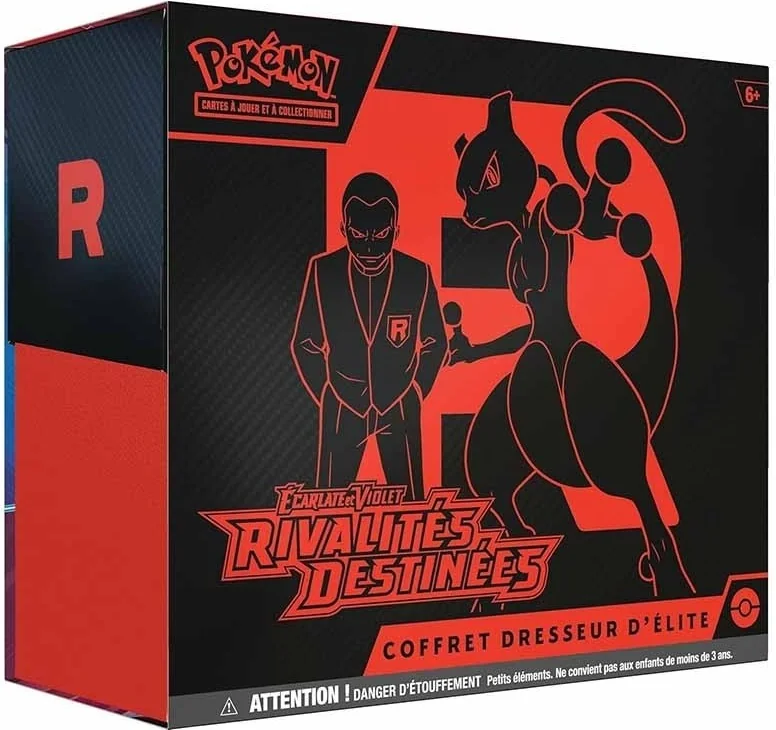 Pokémon EV10 JCC: Coffret Dresseur d’élite Écarlate et Violet  - Cartes à collectionner