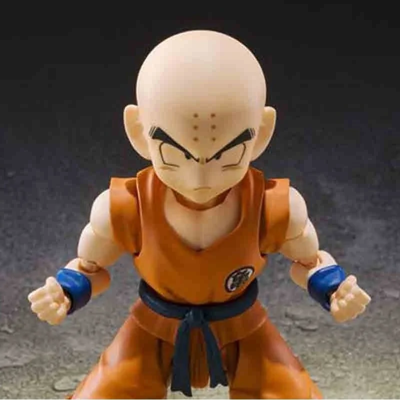 Dragon Ball Z - Figurine Krillin Son Goku's Old Friend SH Figuarts  -  DRAGON BALL Z