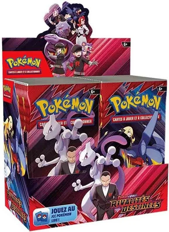 Pokémon - Display 36 Boosters Rivalités Destinées EV10 FR  - Cartes à collectionner