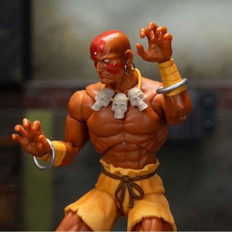 Street Fighter - Figurine Dhalsim - Action figure Jada  - JEUX VIDEO