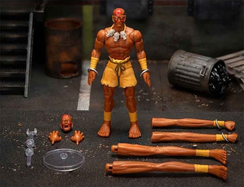Street Fighter - Figurine Dhalsim - Action figure Jada  - JEUX VIDEO